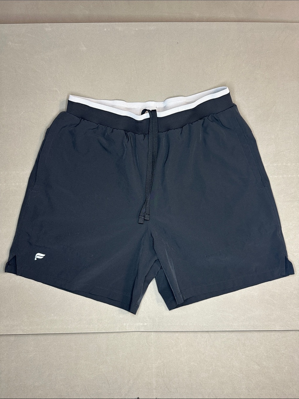 Fabletics Black Athletic Shorts with Linner - M 5” inseam